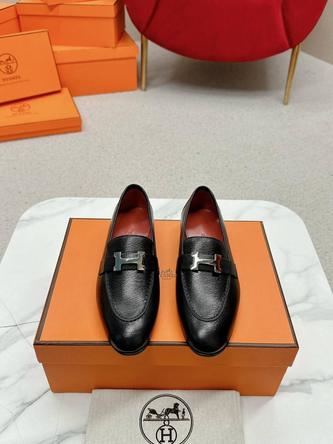 Hermes Loafer Ｈ-3